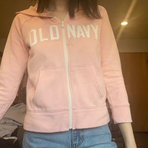 Baby pink old navy jacket